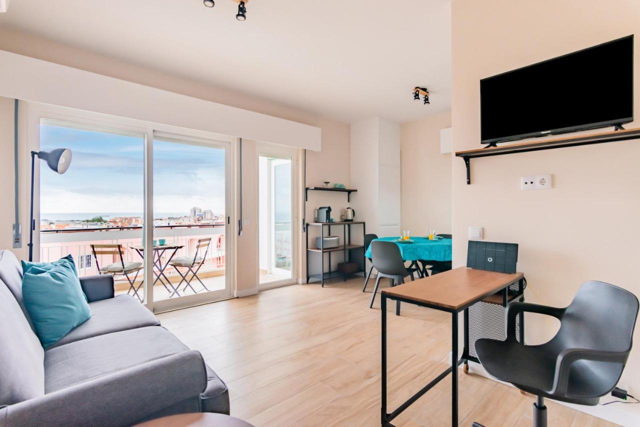 Cascais Sunny With Ocean Views Apartman Kültér fotó